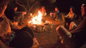 The Veterans Ranch Campfire